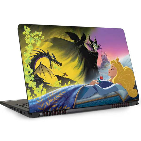 Disney Villains Sleeping Beauty and Maleficent Art Dell Inspiron Skin